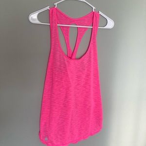 Lilly Pulitzer Hot Pink Razorback tank top